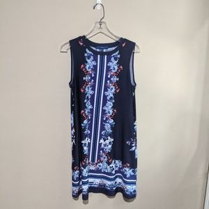 Apt 9 blue floral dress